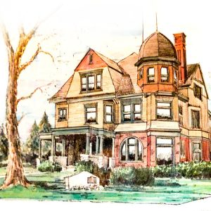 Kneeland Walker House Art